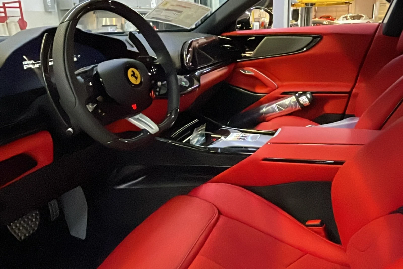 2026 Ferrari Purosangue for rent in Los Angeles — front three-quarter view