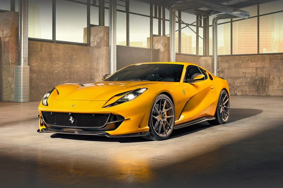Ferrari 812 Superfast rental at BLU Motors in Los Angeles