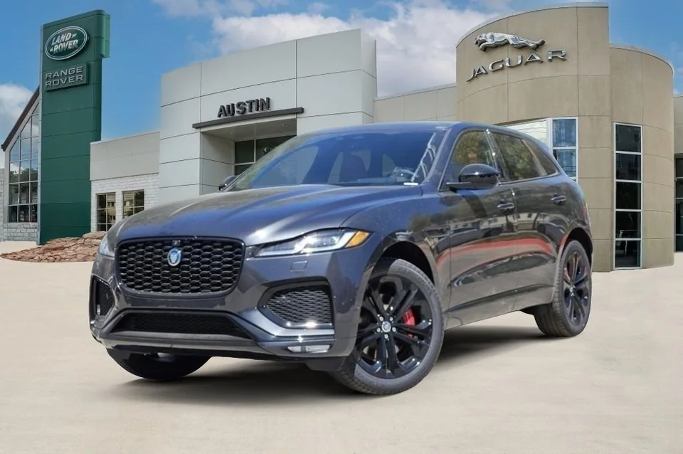 Jaguar F-Pace P400 rental at BLU Motors in Los Angeles