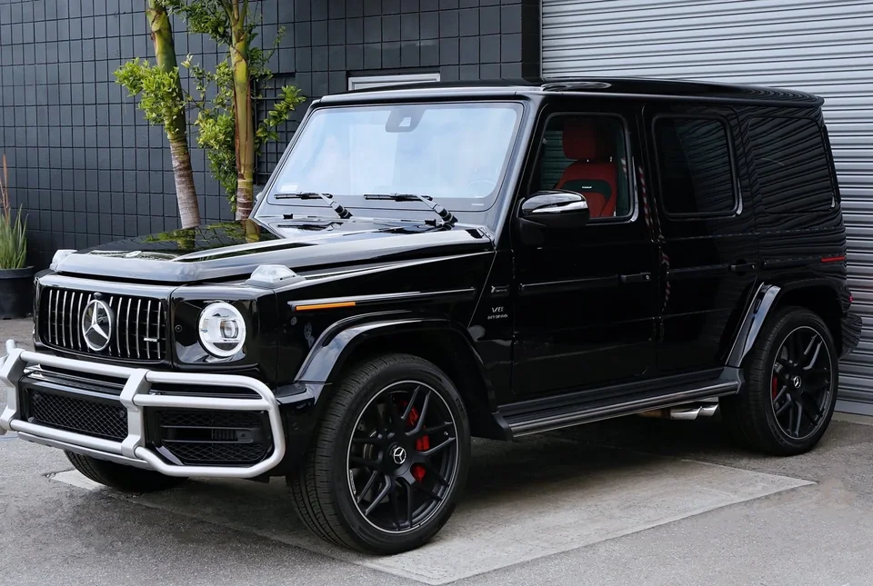 Mercedes-AMG G 63 rental at BLU Motors in Los Angeles