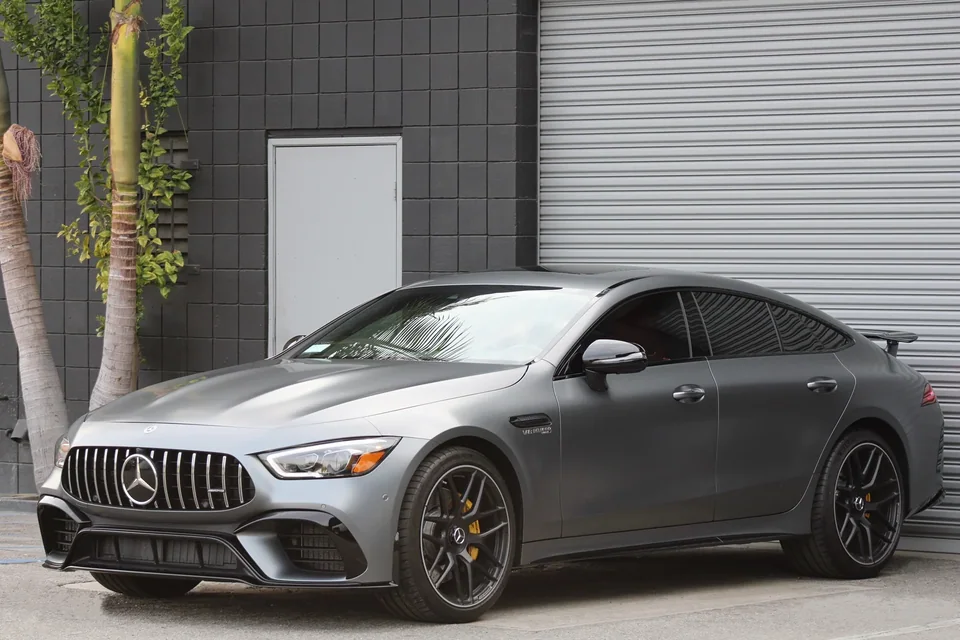 Mercedes-AMG GT 63 S rental at BLU Motors in Los Angeles