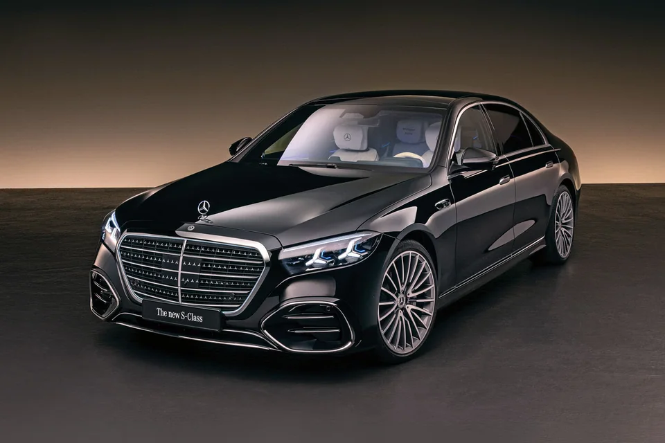 Mercedes-Benz S-Class rental at BLU Motors in Los Angeles