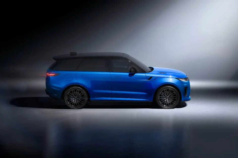 Range Rover Sport SV rental at BLU Motors in Los Angeles